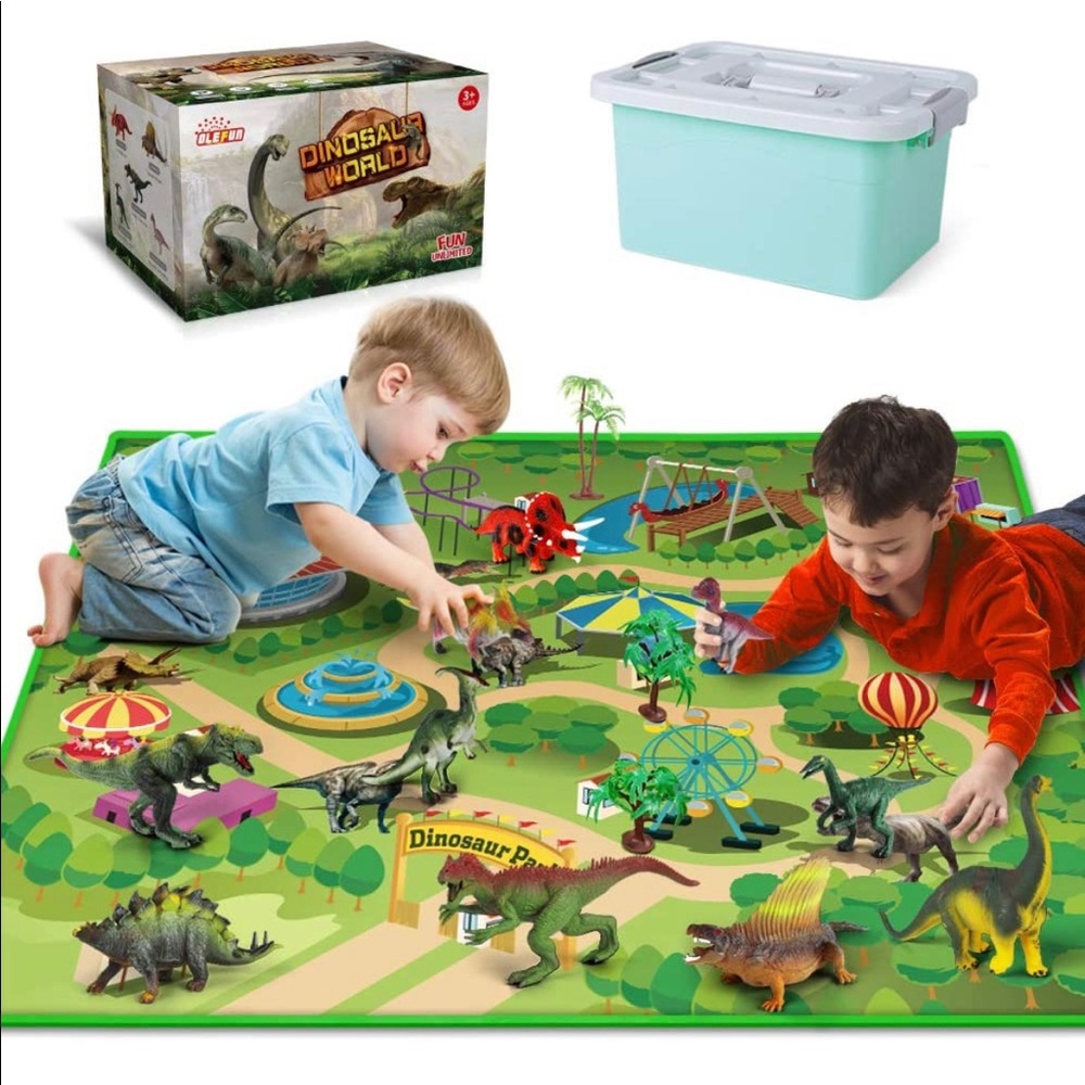New Dinosaur Playmat w/Dinosaur Toys